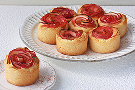 りんごの薔薇タルト