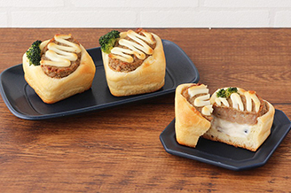 ミニバ－グ＆キノコシチュ－ボックス