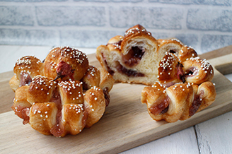 桜のフラワ－デニッシュ