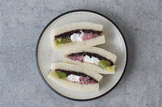 春のサンドイッチ