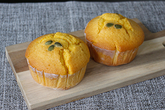 かぼちゃのチ－ズクリ－ムマフィン